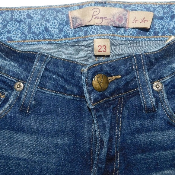 Paige Lou Lou Jeans with stretch size 23 - Picture 5 of 5